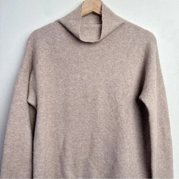 Tahari Womens Size Small Luxe Cashmere Mock Neck Sweater - Picture 4 of 15